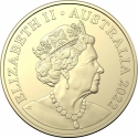 1 Dollar 2022, Australia, Elizabeth II, The Great Aussie Coin Hunt 3, G - Great Ocean Road