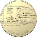 1 Dollar 2021, Australia, Elizabeth II, The Great Aussie Coin Hunt 2, G - Home and Away