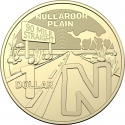 1 Dollar 2022, Australia, Elizabeth II, The Great Aussie Coin Hunt 3, N - Nullabor Plain