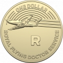 1 Dollar 2019, Australia, Elizabeth II, The Great Aussie Coin Hunt, R - Royal Flying Doctor Service