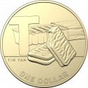 1 Dollar 2021, Australia, Elizabeth II, The Great Aussie Coin Hunt 2, T - Tim Tam