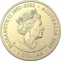 1 Dollar 2023, KM# 4481, Australia, Charles III, Aussie Big Things, The Big Lobster