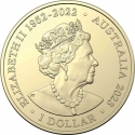1 Dollar 2023, KM# 4474, Australia, Charles III, Aussie Big Things, The Big Swoop