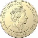 1 Dollar 2023, KM# 4476, Australia, Charles III, Aussie Big Things, The Giant Murray Cod
