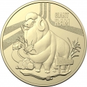 1 Dollar 2023, KM# 4477, Australia, Charles III, Aussie Big Things, The Giant Ram