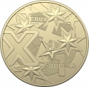 1 Dollar 2022, Australia, Elizabeth II, The Great Aussie Coin Hunt 3, X - Crux