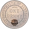 1 Penny 1911-1936, KM# 23, Australia, George V, Heaton Mint, Birmingham