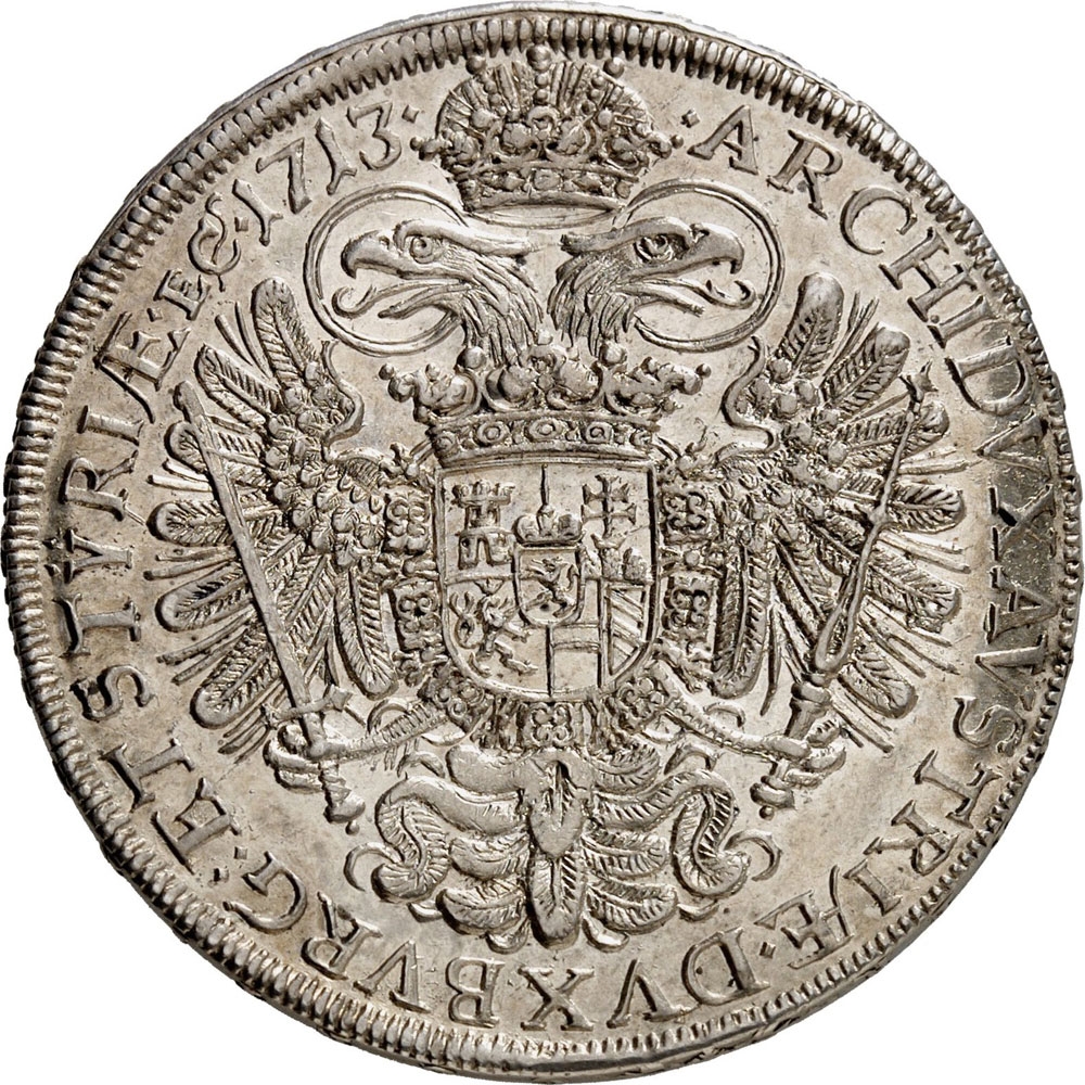 1 Thaler 1713-1718, KM# 1551, Austria, Habsburg Monarchy, Charles VI
