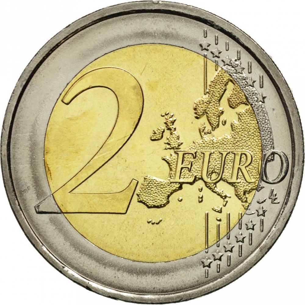 2 Euro 2016, KM# 3248, Austria, 200th Anniversary of the Oesterreichische Nationalbank