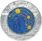 25 Euro 2015, KM# 3238, Austria, Silver Niobium Coin, Cosmology