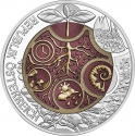 25 Euro 2024, Austria, Silver Niobium Coin, Edaphon