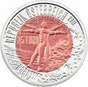 25 Euro 2011, KM# 3204, Austria, Silver Niobium Coin, Robotics