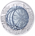 25 Euro 2013, KM# 3217, Austria, Silver Niobium Coin, Tunneling