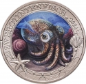 3 Euro 2024, Austria, Luminous Marine Life, Hawaiian Bobtail Squid