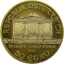 50 Euro 2002-2022, KM# 3094, Austria, Vienna Philharmonic