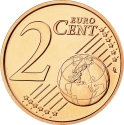 2 Euro Cent 2002-2024, KM# 3083, Austria