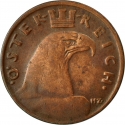 1 Groschen 1925-1938, KM# 2836, Austria