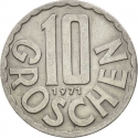 10 Groschen 1951-2001, KM# 2878, Austria