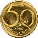 50 Groschen 1959-2001, KM# 2885, Austria