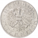 2 Schilling 1946-1952, KM# 2872, Austria