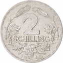 2 Schilling 1946-1952, KM# 2872, Austria