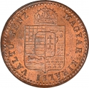5/10 Kreuzers 1882, KM# 468, Austro-Hungarian Empire, Hungary, Franz Joseph I