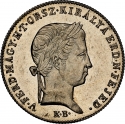 10 Kreuzers 1848, KM# 431, Austro-Hungarian Empire, Hungary, Ferdinand I & V