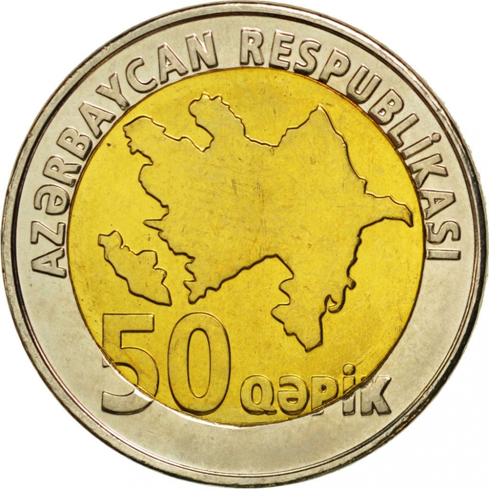 2006-2011 UNC * - Lot of 6 Coins Details about   AZERBAIJAN 1 Qapik / 50 Qapik ND 
