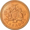 1 Cent 1990-2007, KM# 10a, Barbados, Elizabeth II
