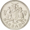10 Cents 1973-2005, KM# 12, Barbados, Elizabeth II