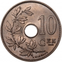 10 Centimes 1903-1906, KM# 53, Belgium, Leopold II