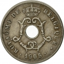10 Centimes 1903-1906, KM# 52, Belgium, Leopold II