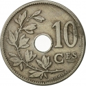 10 Centimes 1903-1906, KM# 52, Belgium, Leopold II