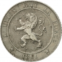 5 Centimes 1861-1864, KM# 21, Belgium, Leopold I