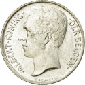50 Centimes 1910-1912, KM# 71, Belgium, Albert I
