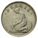 50 Centimes 1923-1934, KM# 88, Belgium, Albert I