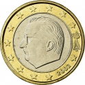 1 Euro 1999-2006, KM# 230, Belgium, Albert II