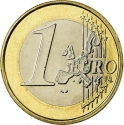 1 Euro 1999-2006, KM# 230, Belgium, Albert II