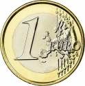 1 Euro 2007, KM# 245, Belgium, Albert II