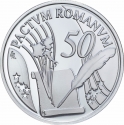 10 Euro 2007, KM# 260, Belgium, Albert II, Eurostar - European Realisation, 50th Anniversary of the Treaty of Rome