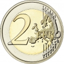 2 Euro 2013, KM# 323, Belgium, Philippe, 100th Anniversary of Royal Meteorological Institute