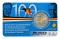 2 Euro 2021, KM# 419, Belgium, Philippe, 100th Anniversary of the Belgium-Luxembourg Economic Union, Coincard (back)