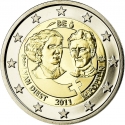 2 Euro 2011, KM# 308, Belgium, Albert II, 100th Anniversary of the International Women's Day