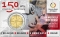 2 Euro 2014, KM# 362, Belgium, Philippe, Red Cross, 100th Anniversary of the Belgian Red Cross, Coincard