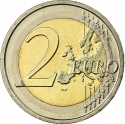 2 Euro 2009-2013, KM# 302, Belgium, Albert II