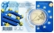 2 Euro 2019, KM# 386, Belgium, Philippe, 25th Anniversary of the European Monetary Institution, Coincard (back)