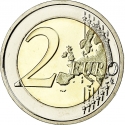 2 Euro 2012, KM# 317, Belgium, Albert II, 75th Anniversary of the Queen Elisabeth Music Competition