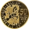 50 Euro 2008, KM# 267, Belgium, Albert II, 100th Anniversary of the Blue Bird Play