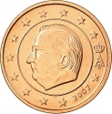 1 Euro Cent 1999-2007, KM# 224, Belgium, Albert II