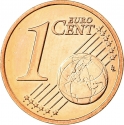 1 Euro Cent 2009-2013, KM# 295, Belgium, Albert II